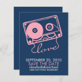 Die perfekte Mix-Hochzeit speichert das Datum Save The Date (Vorne/Hinten)