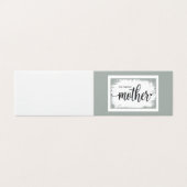 Die perfekte Mutterkarte für Mama (Außenseite Aufgefaltet)