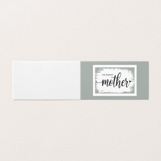 Die perfekte Mutterkarte für Mama (Außenseite Aufgefaltet)