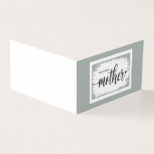 Die perfekte Mutterkarte für Mama (Vorderseite)