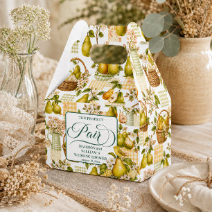 Die perfekte Paar Cottagecore Hochzeitsdusche Geschenkschachtel