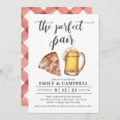 Die perfekte Paarung Einladung (Vorne/Hinten)