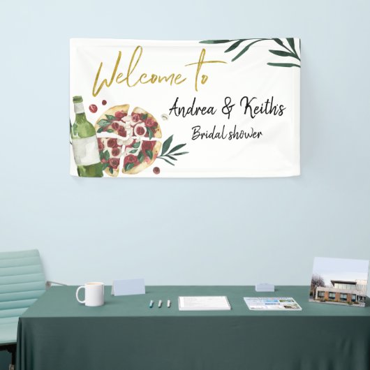 Die perfekte Pair Pizza und das große Banner (Messeveranstaltung)