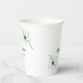 Die perfekte Passform fügt die Textur von Paaren m Pappbecher (Links)