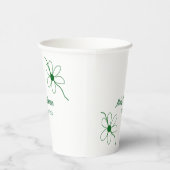 Die perfekte Passform fügt die Textur von Paaren m Pappbecher (Rechts)