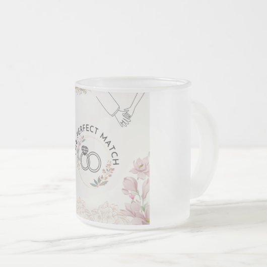 Die perfekte Passform Mattglastasse (VorderseiteRechts)