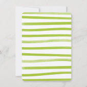 Die perfekte Pear Baby Dusche Einladung (Rückseite)