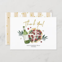 Die perfekte Pizza und Bier Dankeschön Karte