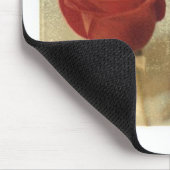 Die perfekte Rose gegen Mutter Mousepad (Ecke)