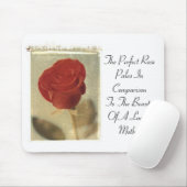 Die perfekte Rose gegen Mutter Mousepad (Mit Mouse)