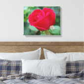 Die perfekte Rose! Leinwanddruck (Insitu (Schlafzimmer))