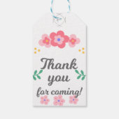 Die perfekte Touch: Danke Geschenkanhänger (Rückseite)