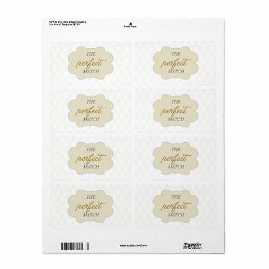 die perfekte Übereinstimmung (Vorne)