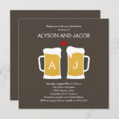 Die perfekte Verlobung oder der perfekte Polterabe Einladung (Vorne/Hinten)