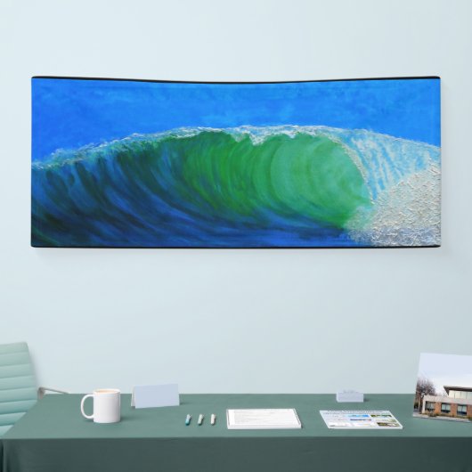 Die perfekte Welle Banner (Messe)