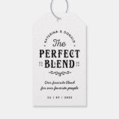 Die perfekten Blend-Geschenketiketten Geschenkanhänger (Rückseite)