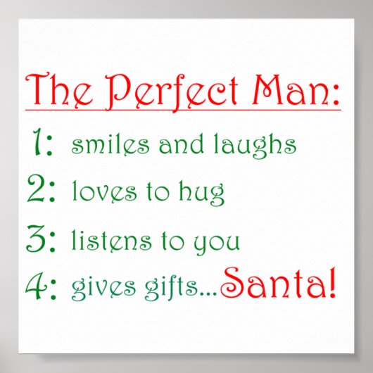 Die perfekten Man-Plakate Poster (Vorne)