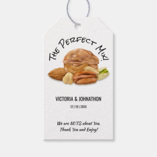 Die perfekten Mix-Nuts Vielen Dank Hochzeitsfeie Geschenkanhänger