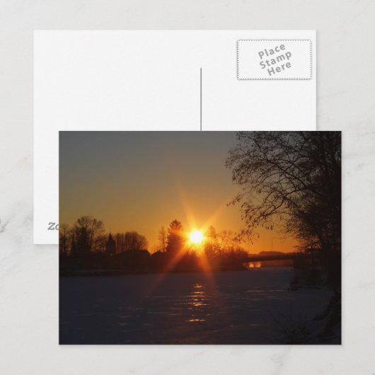 Die Perfektion der Natur Postkarte (Vorne/Hinten)