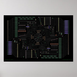 Die Perfektion des menschlichen Bienenstockes Poster