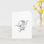 Die Perle des großen Preises Notecard Karte (Gelbe Blume)