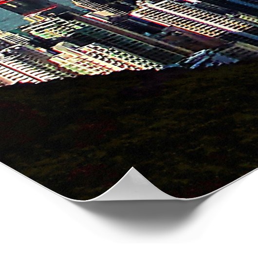 Die Perle des orientalischen Reiseplakats Poster (Ecke)