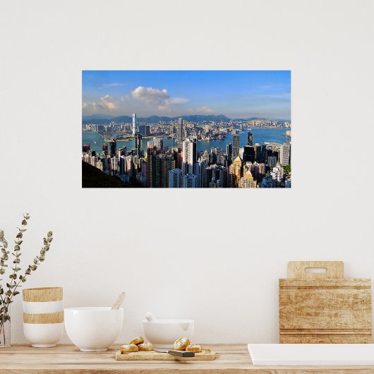 Die Perle des orientalischen Reiseplakats Poster (Küche)