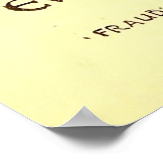 Die Perle und der Wolf und das Lamm Poster (Ecke)