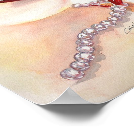 "Die Perlen!" 8x10 Print Poster (Ecke)