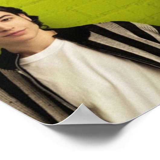 Die Perlen, eine Wallblume zu sein Poster (Ecke)