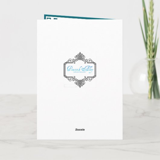 Die Perlen-Meerjungfrau Karte (Rückseite)