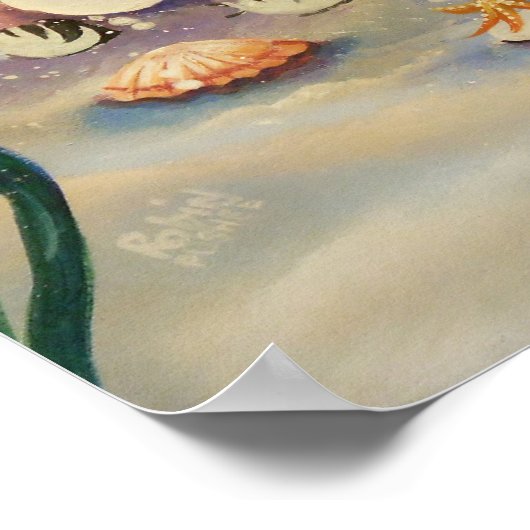 Die Perlenjäger, die Meerjungfrauen Poster (Ecke)