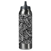Die Perlenwasserflasche Isolierte Flasche (Rechts)