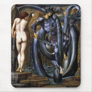 Die Perseus Reihe, die das Schicksal erfüllte Mousepad