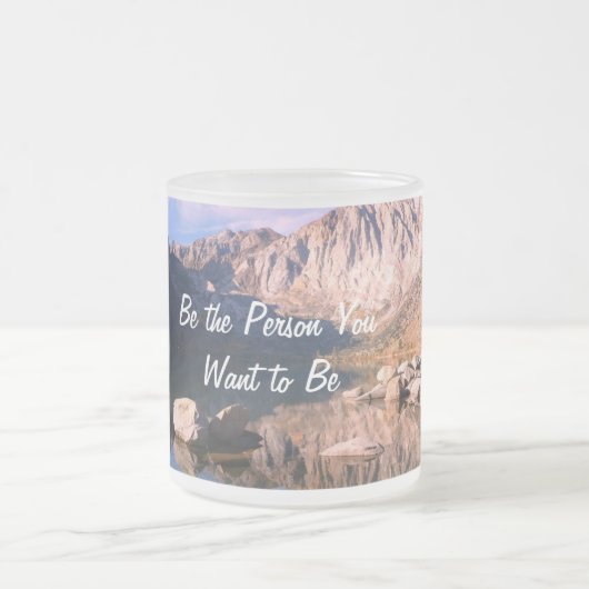 Die Person Mattglastasse (Mittel)