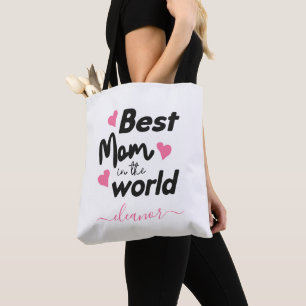 Die personalisierte beste Mama in der Welt Tasche