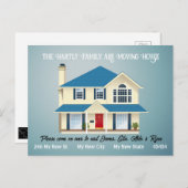 Die Personalisierte Bewegerkarte, einfach - sauber Postkarte (Vorne/Hinten)