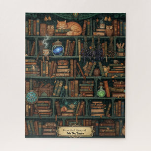 Die personalisierte Bibliothek des Alchemisten   M Puzzle
