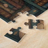 Die personalisierte Bibliothek des Alchemisten | M Puzzle (Seite)