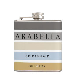 Die Personalisierte Bridesmaid-Hip-Flasche von Ham Flachmann