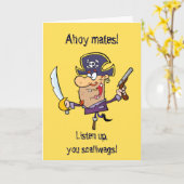 Die Personalisierte Geburtstagskarte des niedliche Karte (Gelbe Blume)