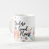 Die personalisierte JW-Konvention erklärt die gute Kaffeetasse (Vorderseite Links)