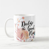 Die personalisierte JW-Konvention erklärt die gute Kaffeetasse (Links)