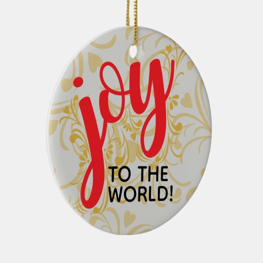 Die Personalisierte Keramik der Welt Keramik Ornament (Rechts)