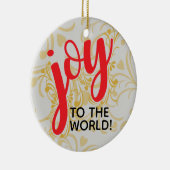 Die Personalisierte Keramik der Welt Ornament (Rechts)