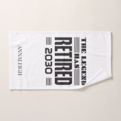 Die personalisierte Legislaturperiode für das Ruhe Handtuch (Handtuch)