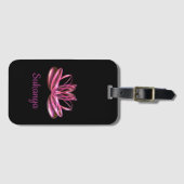Die personalisierte Lotusblüte Gepäckanhänger (Vorderseite (Horizontal))