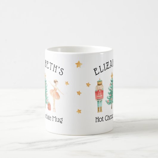 Die Personalisierte Nutcracker-Tasse des Mädchens Kaffeetasse (Mittel)