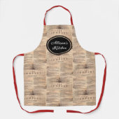 Die Personalisierte Schürze des Tempest Shakespear (Vorderseite)