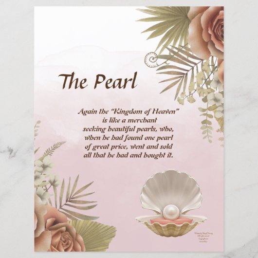 Die Personalisierte Stationäre der Perle (Rückseite)